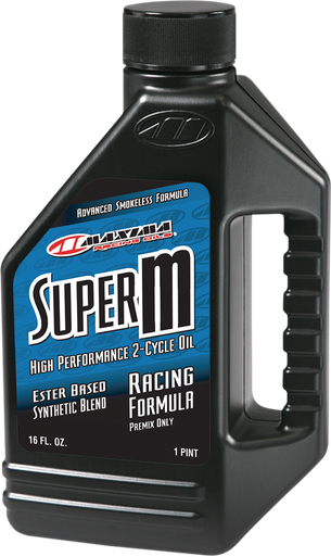 MAXIMA RACING OIL Super M Premix 2T Oil - 16 U.S. fl oz. 20916
