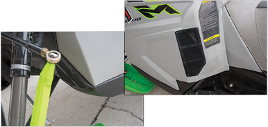 Starting Line Products Arctic Cat M 8000 Mountain Cat 153 2018-2019 Hot Air Eliminator Kit 32-645