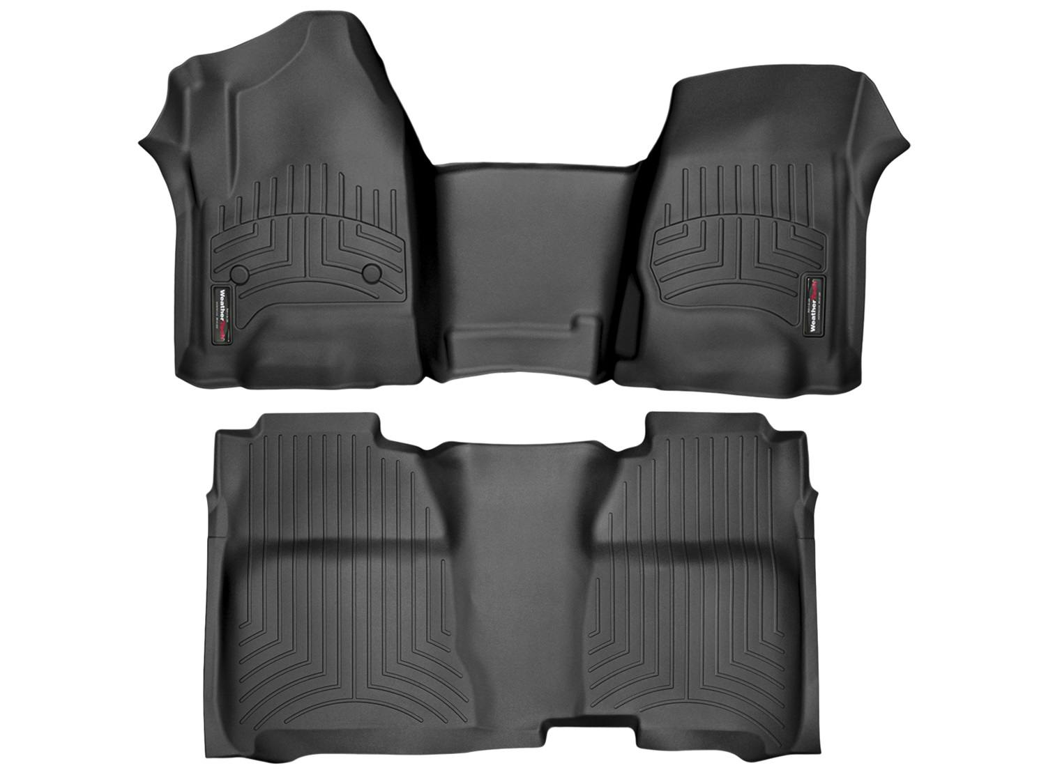 WeatherTech 445431-445422 Front and Rear Floorliners - Over The Hump