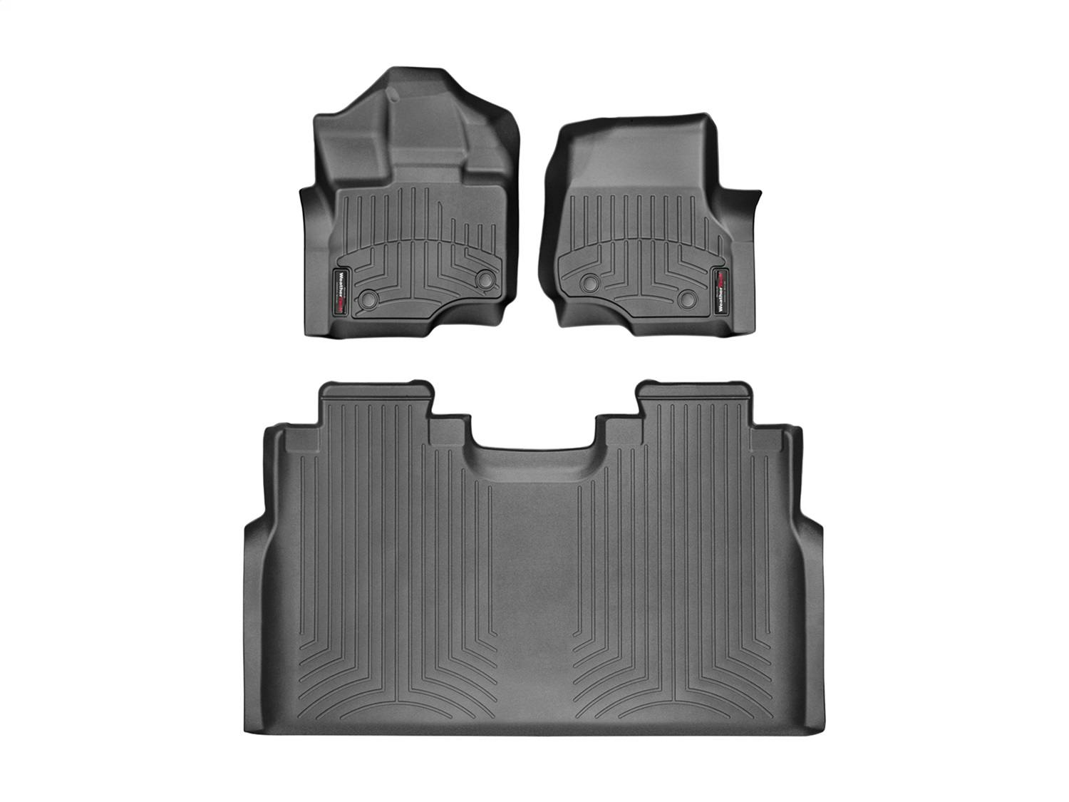 WeatherTech 446971V-446972 Front and Rear Floorliners for Vinyl Floors