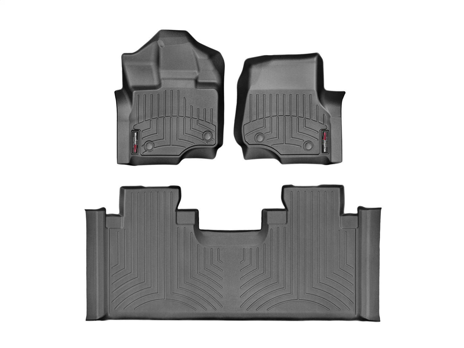 WeatherTech 446971V-446975 Front and Rear Floorliners for Vinyl Floors