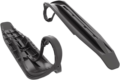 SLYDOG SKIS Attack Ski - Black - 7" - Pair ATKSOLBLKLOPBLK