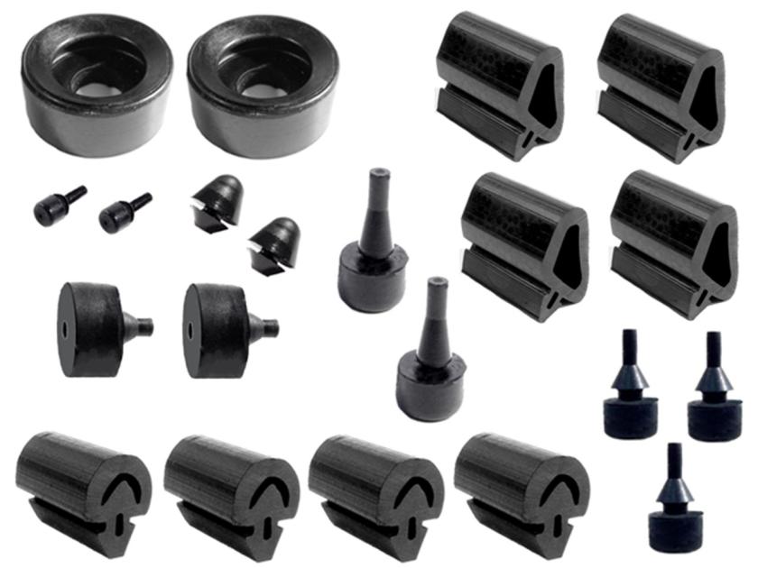 Metro Moulded Parts 1968-1970 Dodge Charger Snap-in-Bumper Kit SBK 2323