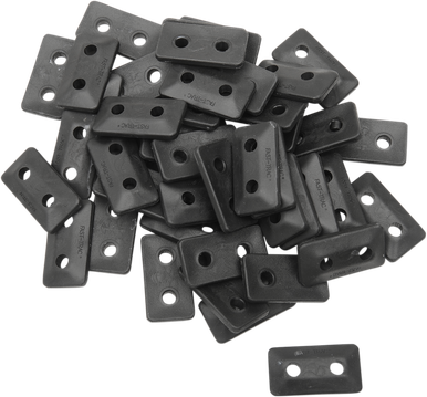 Fast-Trac Air Lite Twin Stud Backer Plates Black 5/16in Thread 48 Pack 500X-48