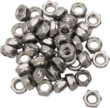 Fast-Trac Top Gun Stainless Steel Locknuts 5/16-24 Thread 48 Pack 143
