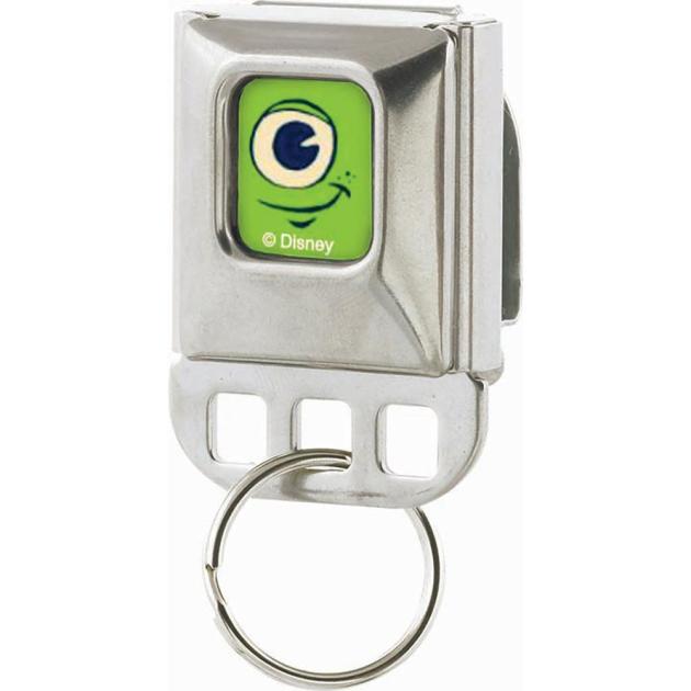 Keyholder - Monster Mike's Face Full Color Green
