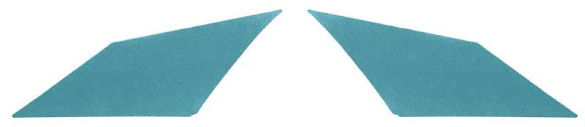 1967 Camaro / Firebird Turquoise Line Dot Grain Inner Sail Panels
