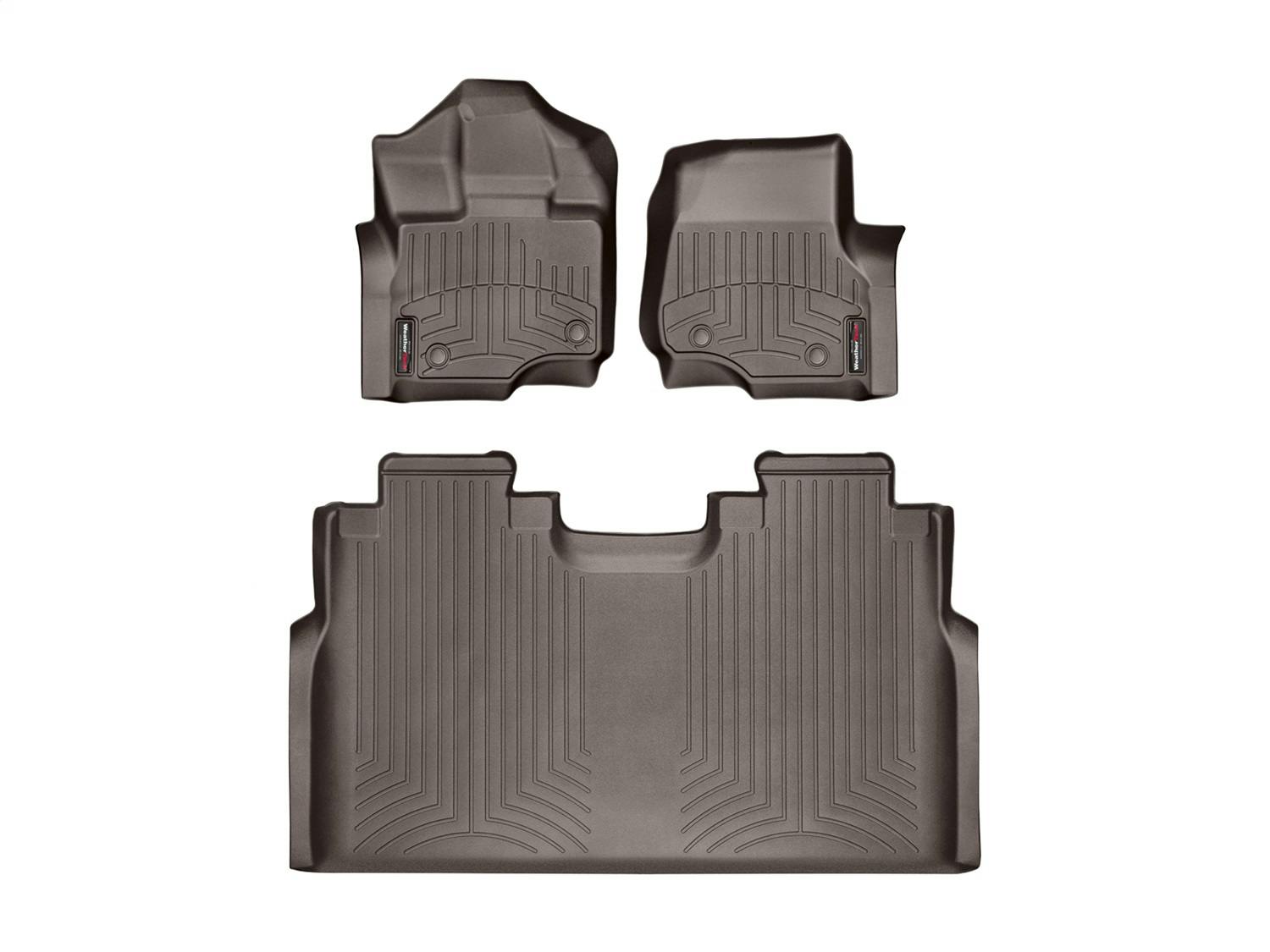 WeatherTech 47697-1-2 Front and Rear Floorliners
