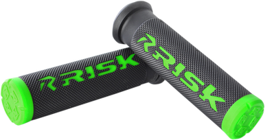 RISK RACING Grips - Fusion 2.0 - ATV - Green 00291