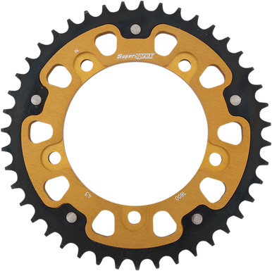 SUPERSPROX Stealth Rear Sprocket - 43 Tooth - Gold RST-1800-43-GLD
