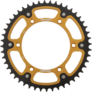 SUPERSPROX Stealth Rear Sprocket - 48-Tooth - Gold - Yamaha RST-245-48-GLD
