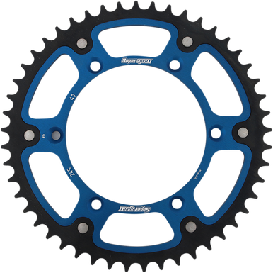 SUPERSPROX Stealth Rear Sprocket - 49-Tooth - Blue - Yamaha RST-245-49-BLU
