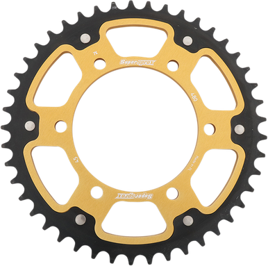 SUPERSPROX Stealth Rear Sprocket - 45-Tooth - Gold - KTM RST-480-45-GLD
