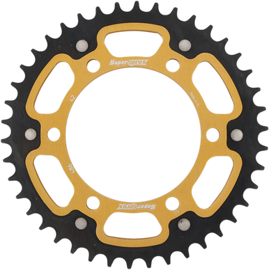 SUPERSPROX Stealth Rear Sprocket - 42-Tooth - Gold - KTM RST-486-42-GLD