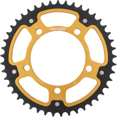 SUPERSPROX Stealth Rear Sprocket - 45-Tooth - Gold - BMW RST-7-45-GLD