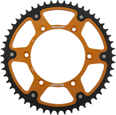 SUPERSPROX Stealth Rear Sprocket - 52-Tooth - Gold - Kawasaki RST-808-52-GLD