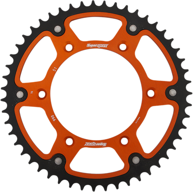 SUPERSPROX Stealth Rear Sprocket - 51-Tooth - Orange - Husaberg RST-990-51-ORG