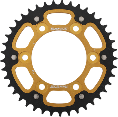 SUPERSPROX Stealth Rear Sprocket - 41-Tooth - Gold - Ducati RST-735-41-GLD