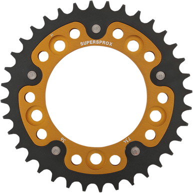SUPERSPROX Stealth Rear Sprocket - 36-Tooth - Gold - Ducati RST-744-36-GLD