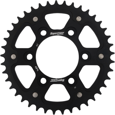 SUPERSPROX Stealth Rear Sprocket - 41-Tooth - Black - Kawasaki RST-1489-41-BLK