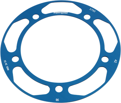 SUPERSPROX Edge Rear Sprocket Insert - Blue RACD179242BLU