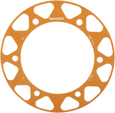 SUPERSPROX Edge Rear Sprocket Insert - Gold RACD245346GLD