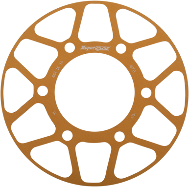 SUPERSPROX Edge Rear Sprocket Insert - Gold RACD47843GLD