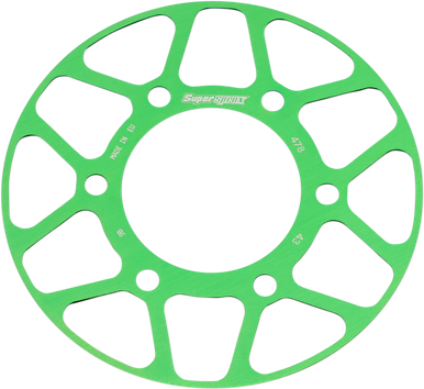 SUPERSPROX Edge Rear Sprocket Insert - Green RACD47843GRN