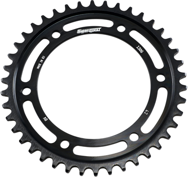 SUPERSPROX Edge Rear Sprocket - Black - 42-Tooth RFA130642BLK