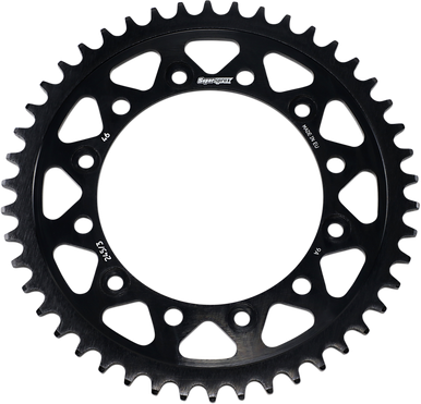 SUPERSPROX Edge Rear Sprocket - Black - 46-Tooth RFA245346BLK