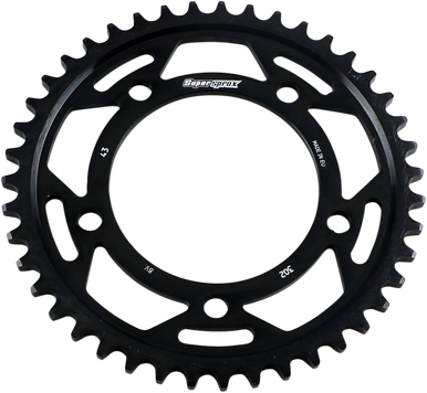 SUPERSPROX Edge Rear Sprocket - Black - 43-Tooth RFA30243BLK