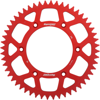 SUPERSPROX Rear Sprocket - Red - Honda - 52-Tooth RAL21052RED