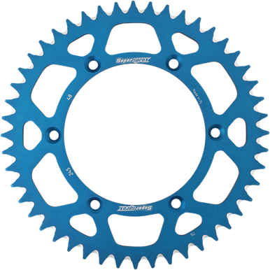 SUPERSPROX Rear Sprocket - Blue - Yamaha - 48-Tooth RAL-245-48 BLU