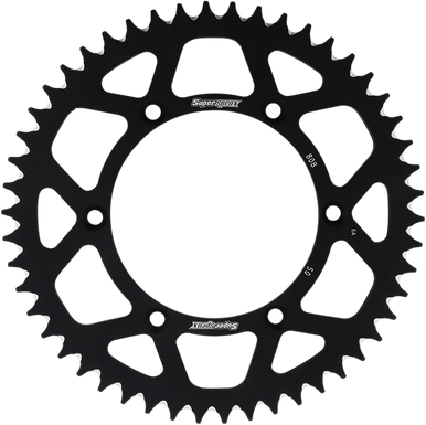SUPERSPROX Rear Sprocket - Black - Kawasaki - 50-Tooth RAL-808-50-BLK