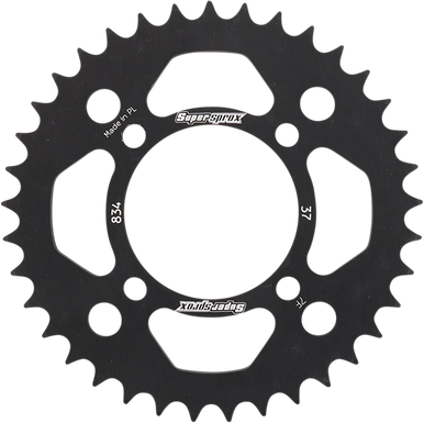 SUPERSPROX Rear Sprocket - Black - Yamaha - 37-Tooth RAL-834-37-BLK