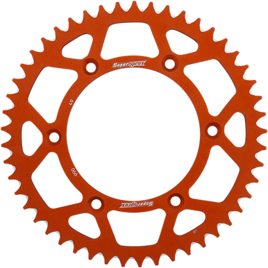 SUPERSPROX Rear Sprocket - Orange - KTM/Husqvarna - 49-Tooth RAL-990-49-ORG