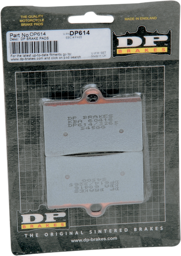DP BRAKES Standard Brake Pads DP614