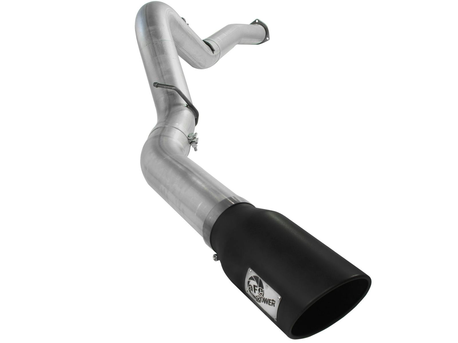 AFE 49-04040-B ATLAS 5 IN Aluminized Steel DPF-Back Exhaust System w/Black Tip