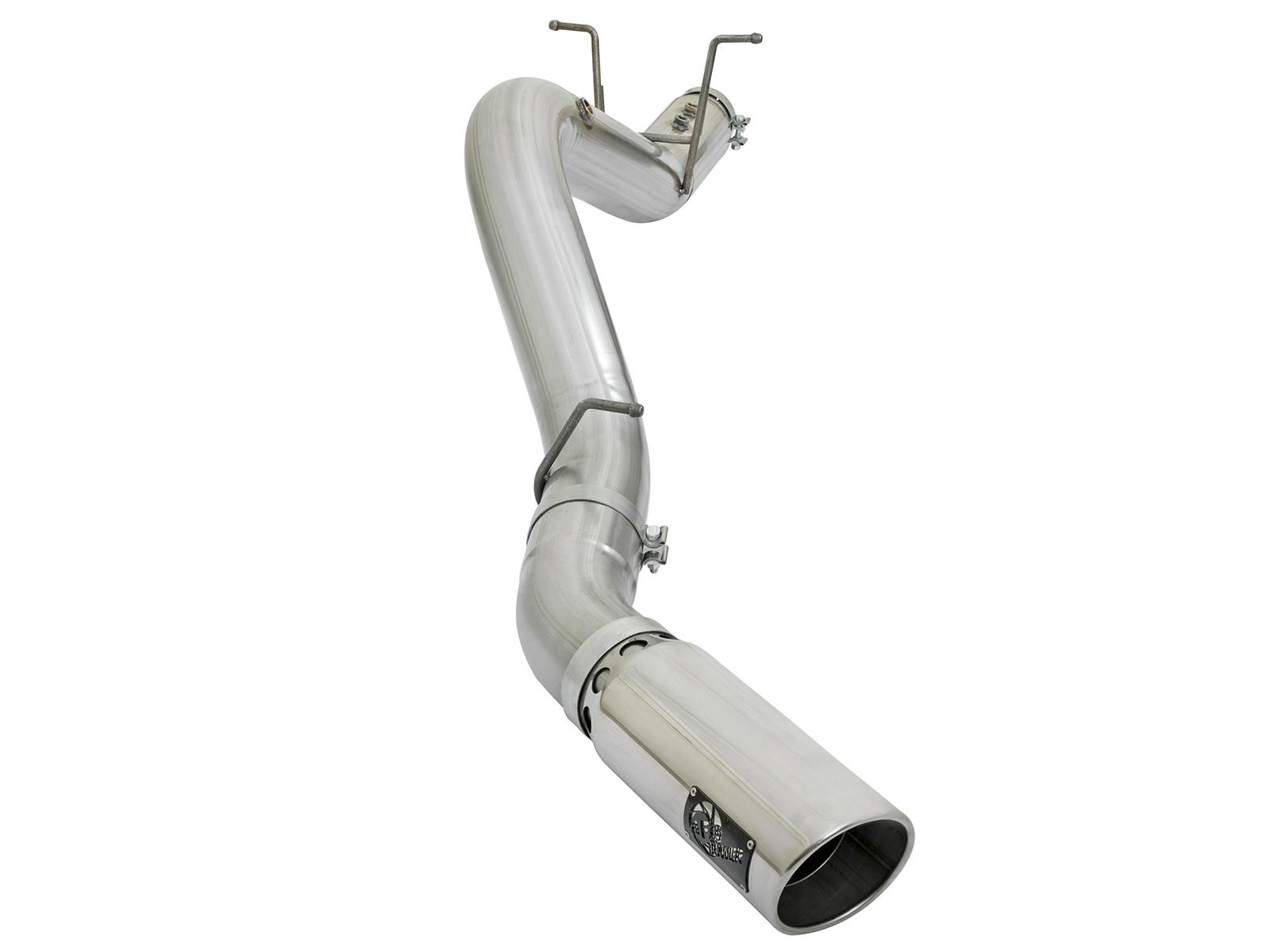 AFE 49-04085-P ATLAS 4 IN Aluminized Steel DPF-Back Exhaust System w/ Polished Tip