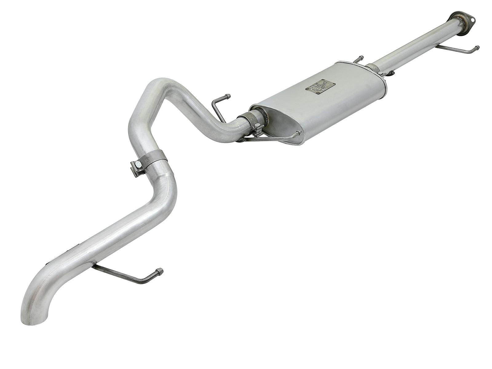 AFE 49-06038 Scorpion 2-1/2 IN Aluminized Steel Cat-Back Hi-Tuck Exhaust System