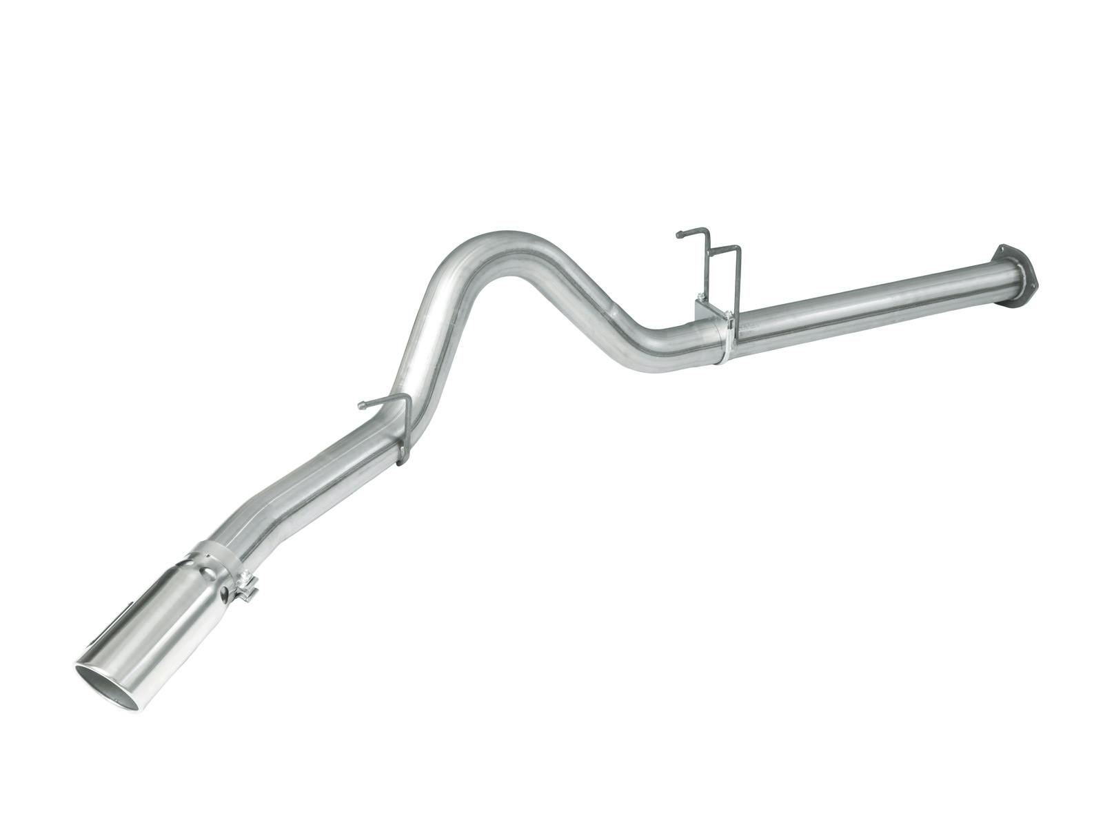 AFE 49-13028 Large Bore-HD 4 IN 409 Stainless Steel DPF-Back Exhaust System
