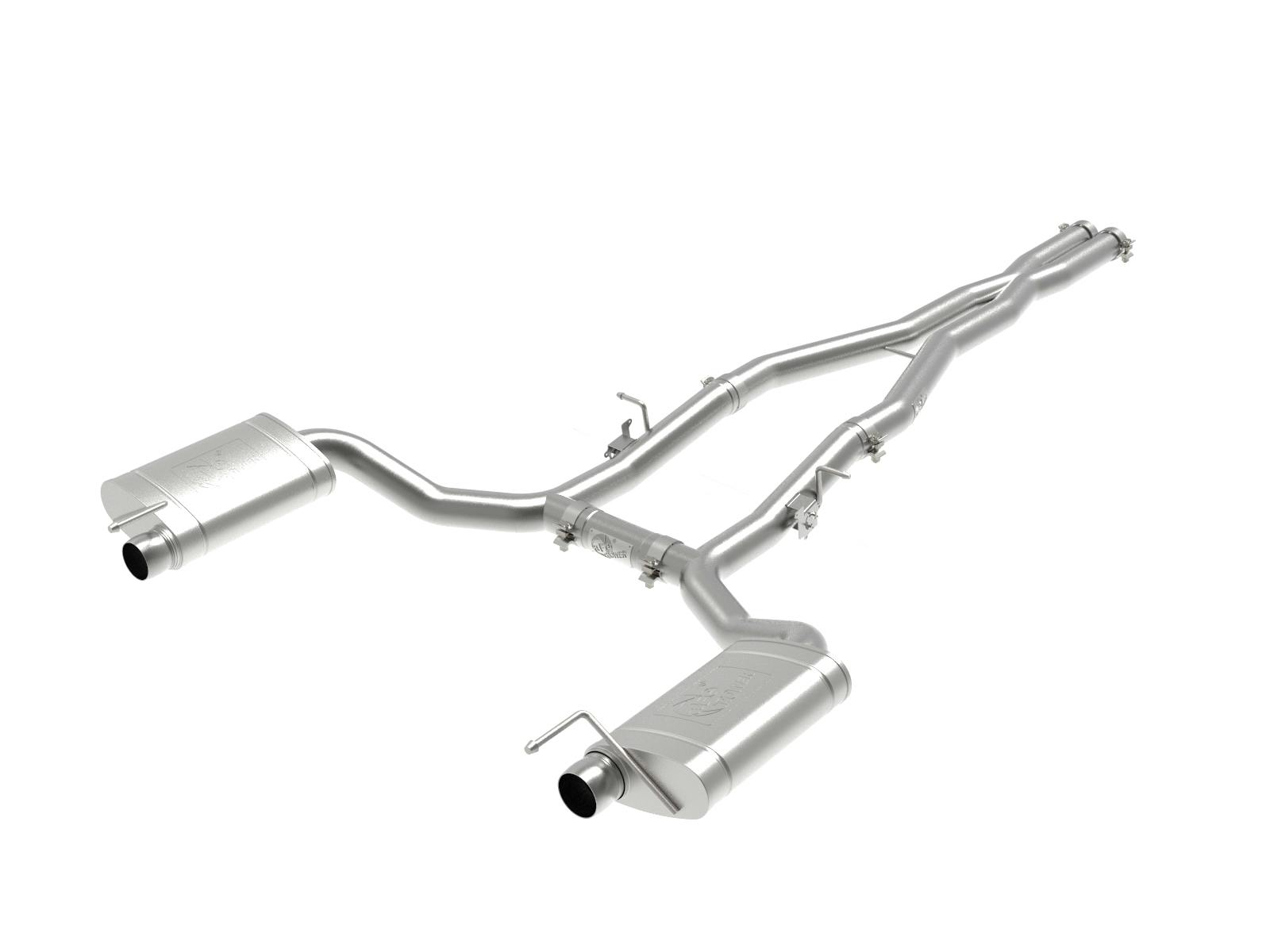 AFE 49-32070 MACH Force-Xp 3 IN 304 Stainless Steel Cat-Back Exhaust System