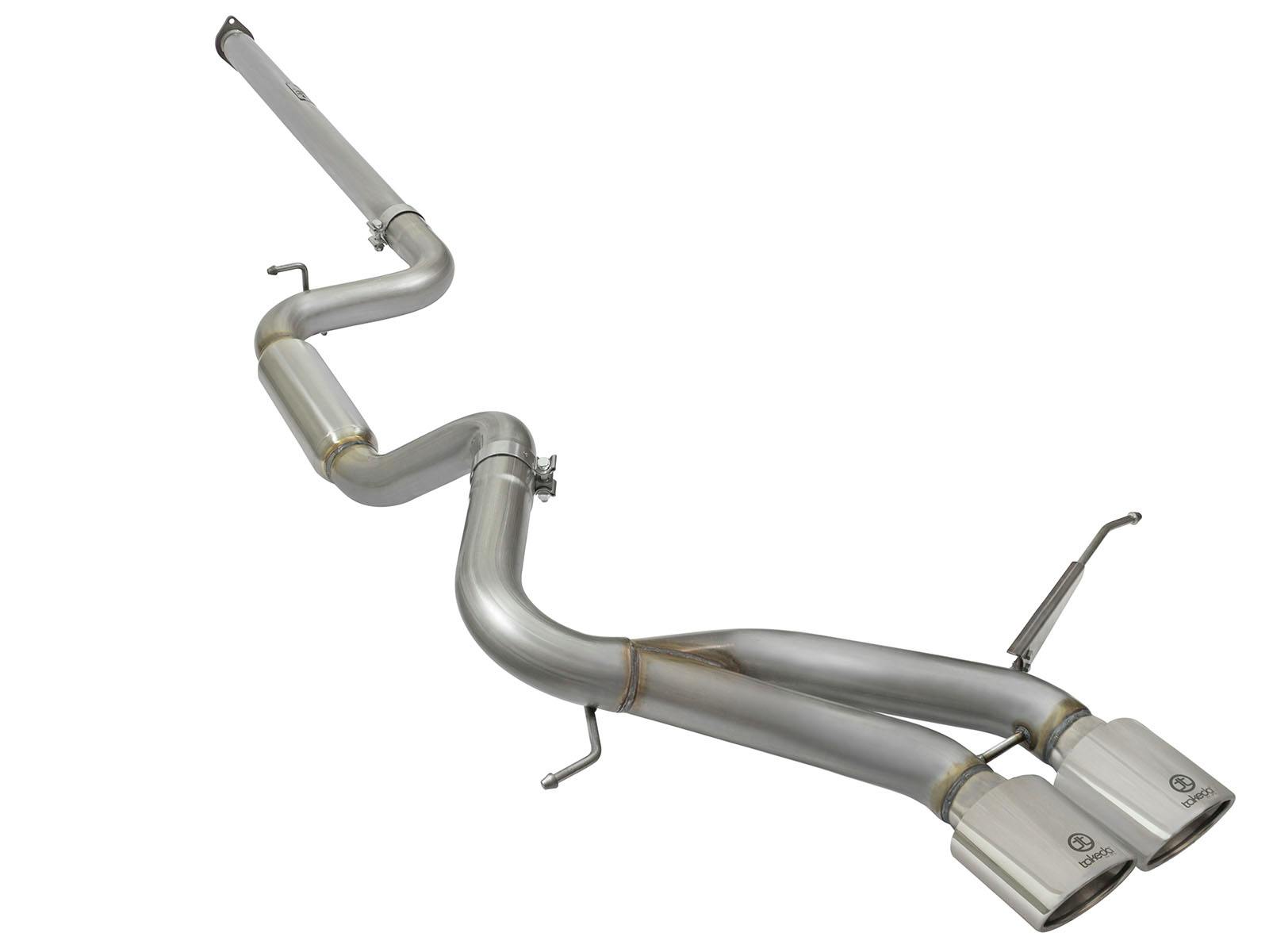 AFE 49-33083-P Takeda 3 IN 304 Stainless Steel Cat-Back Exhaust System w/Polished Tip