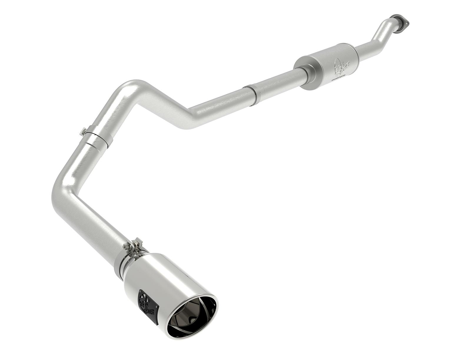 AFE 49-33112-P Vulcan Series 3-1/2 IN 304 Stainless Steel Cat-Back Exhaust System Polished