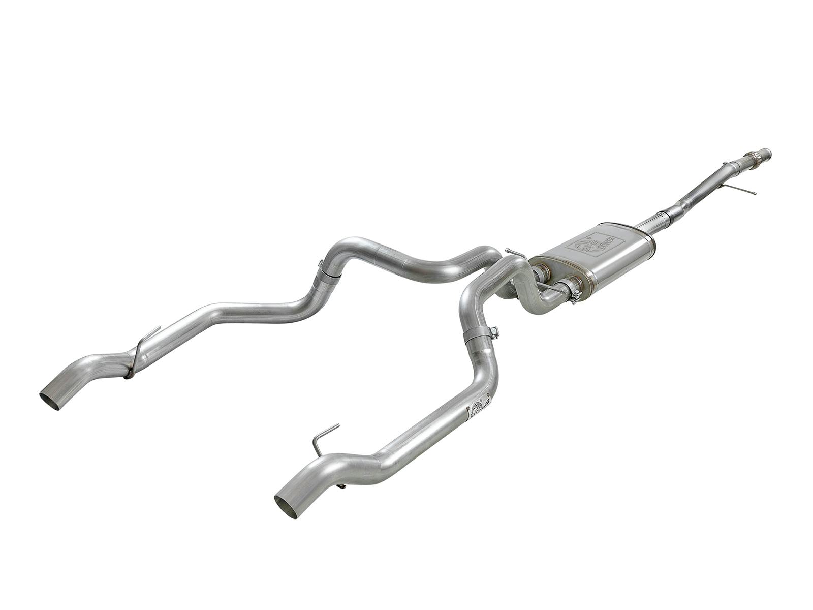 AFE 49-34103 Vulcan Series 3 IN 304 Stainless Steel Cat-Back Exhaust System Uses OE Tips