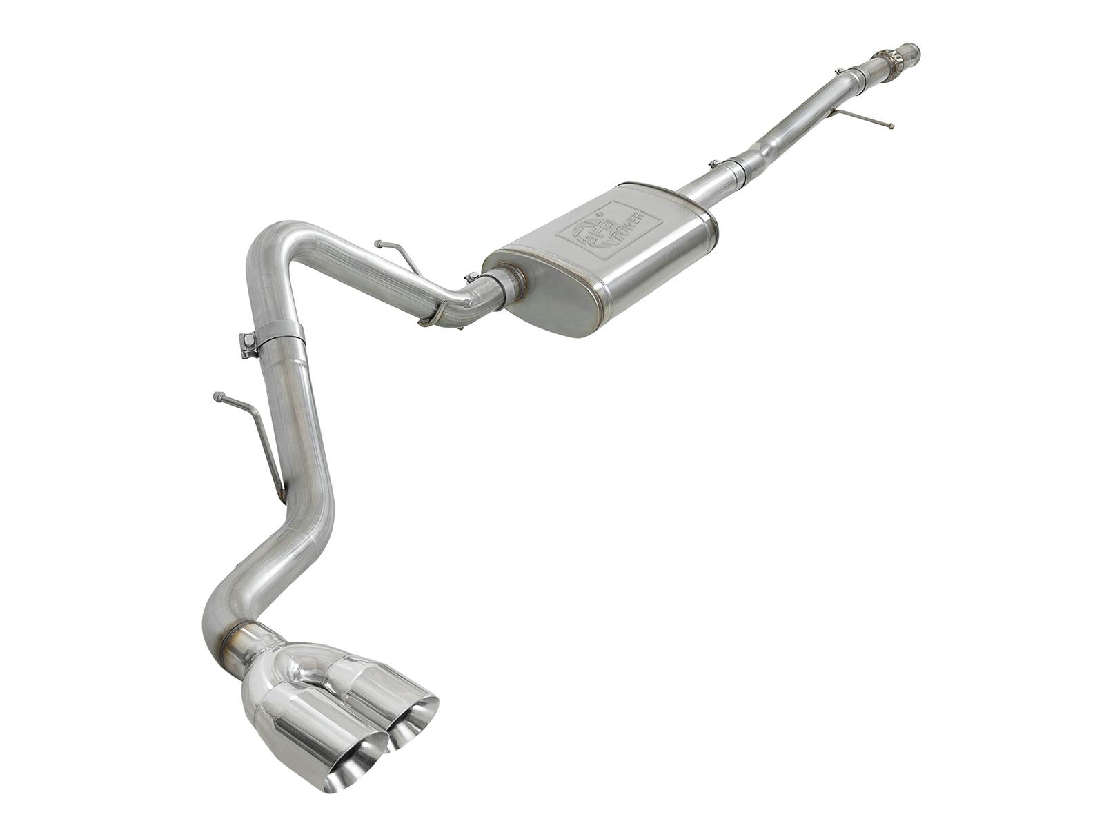 AFE 49-34106-P Vulcan Series 3 IN 304 Stainless Steel Cat-Back Exhaust System w/ Polished Tip