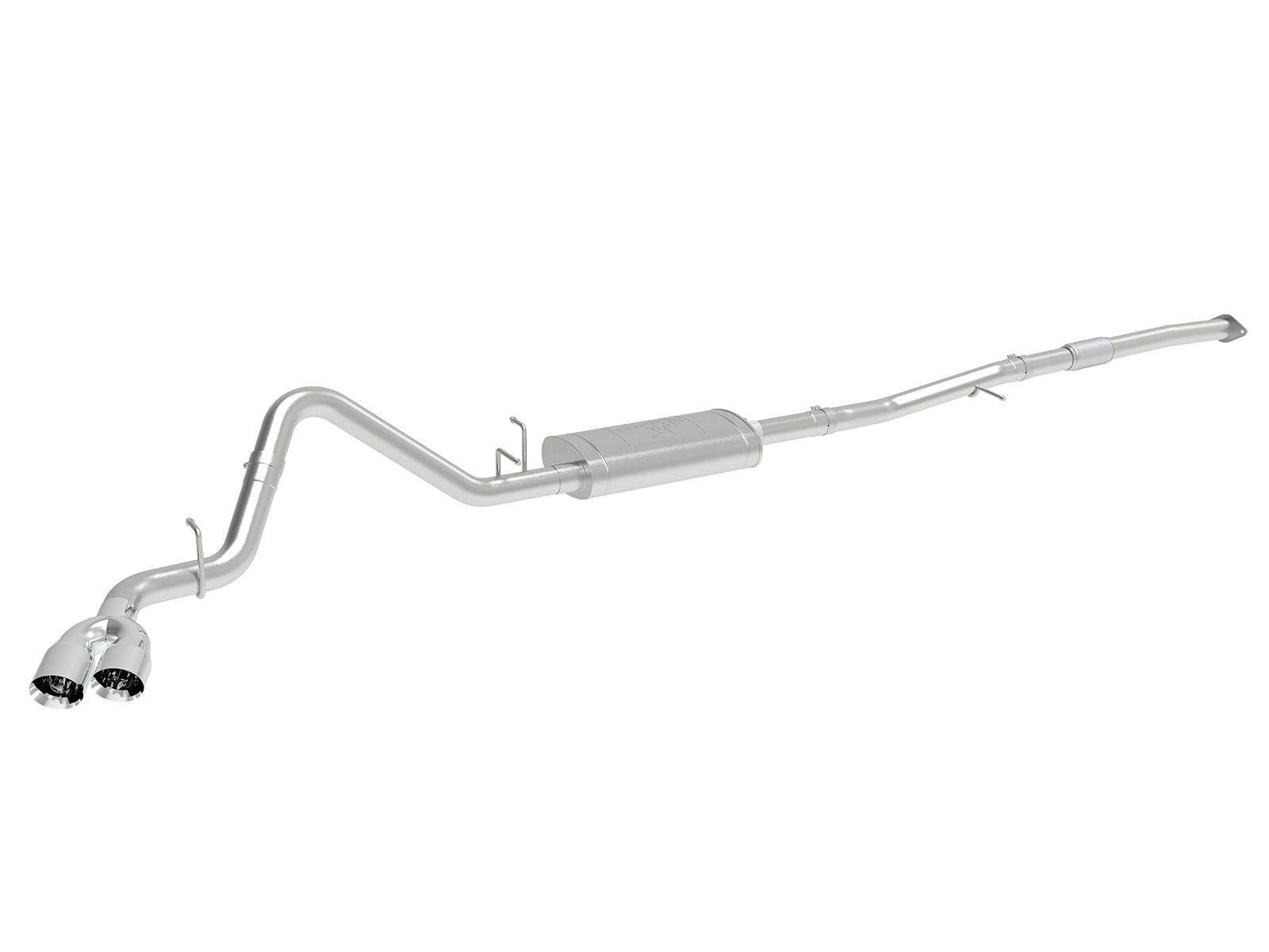 AFE 49-34109-P Vulcan Series 3 IN 304 Stainless Steel Cat-Back Exhaust System w/ Polished Tip