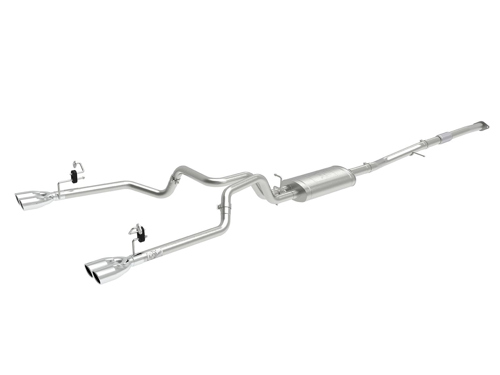 AFE 49-34110-P Vulcan Series 304 Stainless Steel Cat-Back Exhaust System w/ Polished Tip