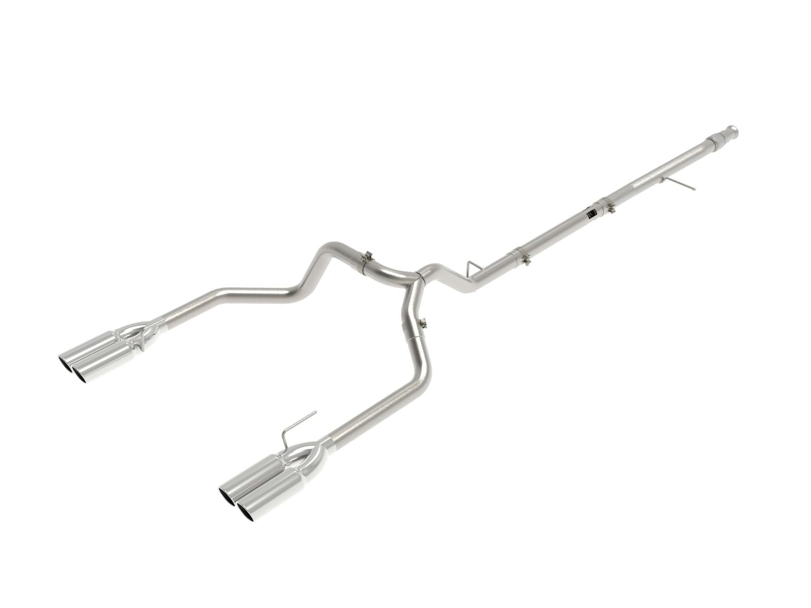 AFE 49-34130-P Vulcan Series 3 IN 304 Stainless Steel DPF-Back Exhaust System w/Polished Tip