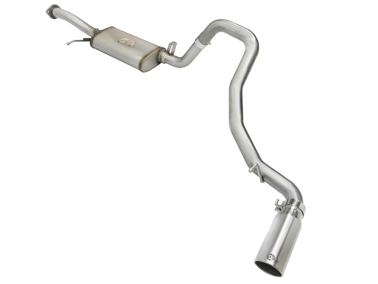AFE 49-36115-P MACH Force-Xp 2-1/2in 304 Stainless Steel Cat-Back Exhaust System w/Polished T